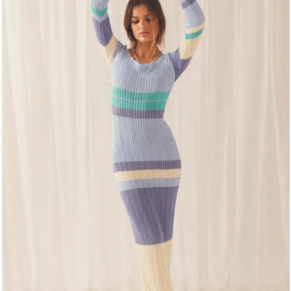 Peppermayo Multicolor Knit Dress